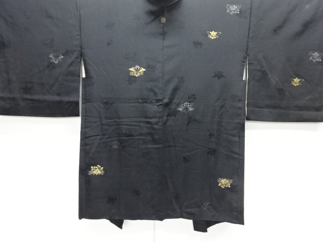 JAPANESE ANTIQUE HAORI / TAISHO ROMAN STYLE / WOVEN PAULOWNIA